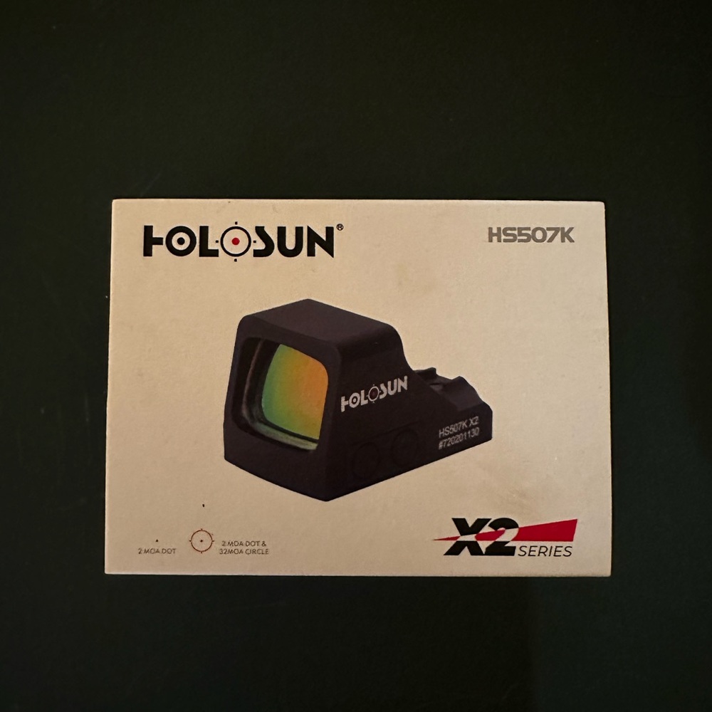 Holosun HS507K X2 Red Dot Reflex Optic